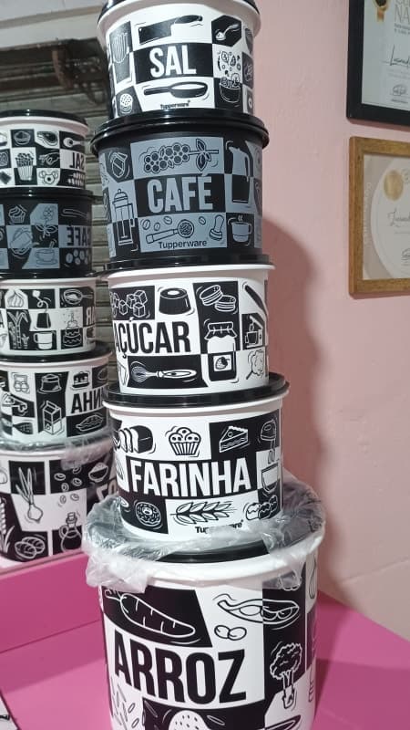 Kit linha de mantimentos pop box x8