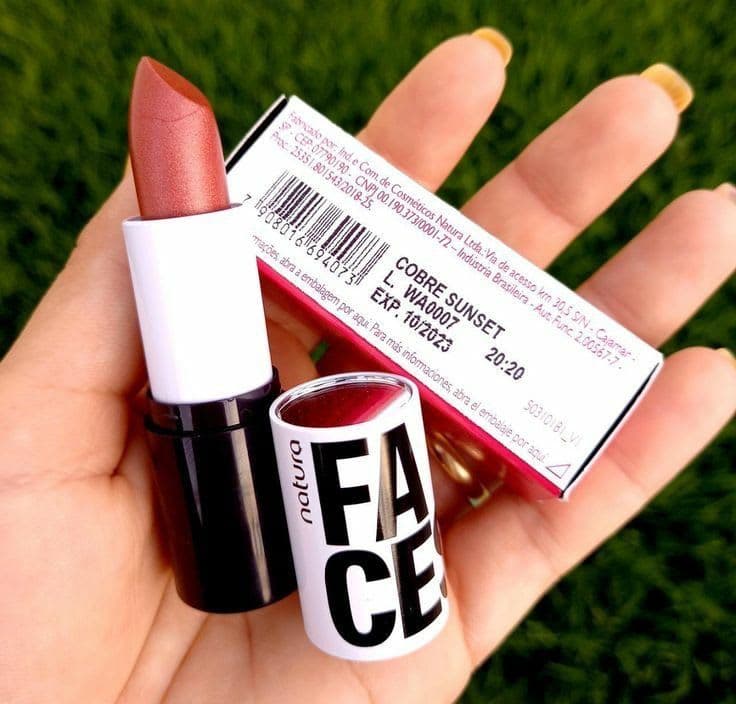 Batom Multimix Cremoso Faces da Natura na cor Cobre Sunset